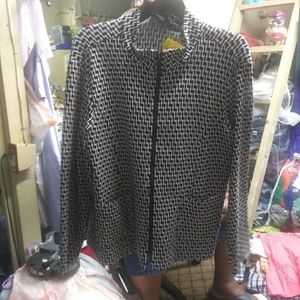 Windridge Cheryl Nash black and white blazer